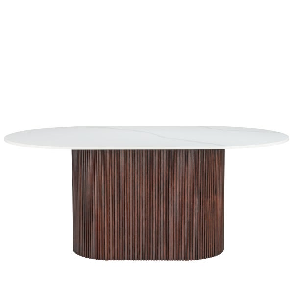 Alera Solid Quartz Dining Table, 183 cm (72 in.)