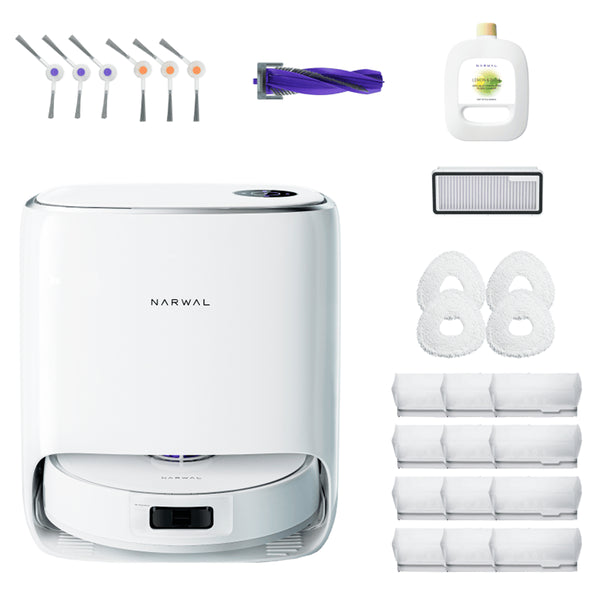 Narwal FREO X Ultra Robot Vacuum and Mop With Accessory Pack Bundle