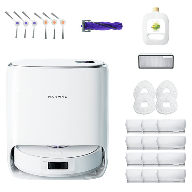 Narwal FREO X Ultra Robot Vacuum and Mop With Accessory Pack Bundle