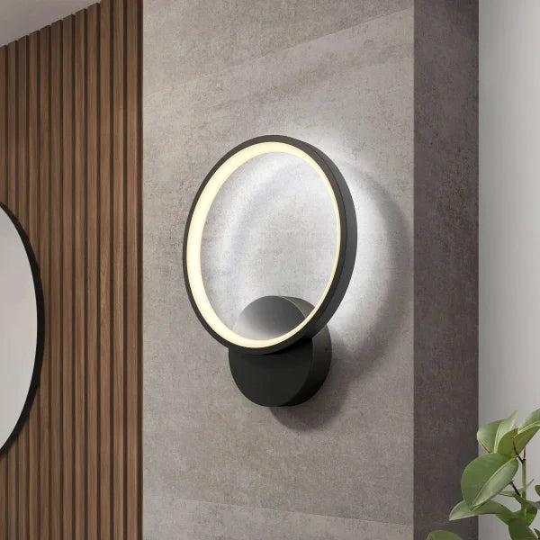 Artika Solis Indoor/Outdoor LED Wall Light 5 CCT, Black