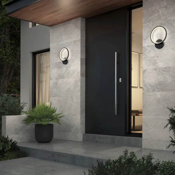 Artika Solis Indoor/Outdoor LED Wall Light 5 CCT, Black