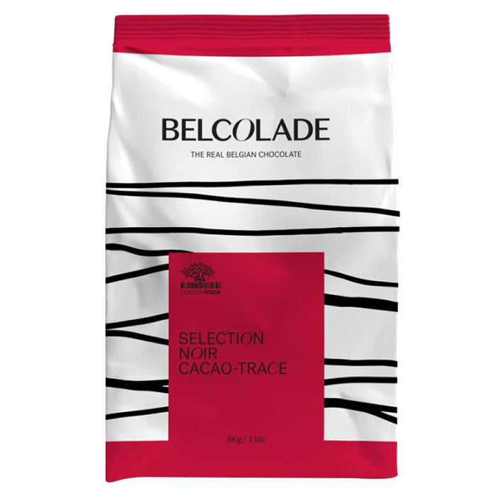 Belcolade 55% Semisweet Chocolate Drops, 5 kg