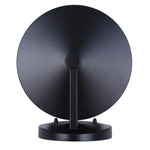 Canarm Wolcott Black Outdoor Wall Light with Seeded Glass Shade