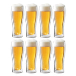 Zwilling Sorrento 414 ml (14 oz) Double Wall Beer Glasses, 8-piece