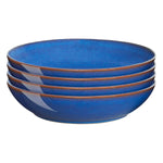 Denby Imperial Blue Pasta Bowls, 4-pieces