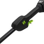 Greenworks 80V 12" Brushless Snow Shovel with Directional Vanes and Mounting Ring Desgin, 2.0Ah Battery, Charger and Shoulder Strap Included