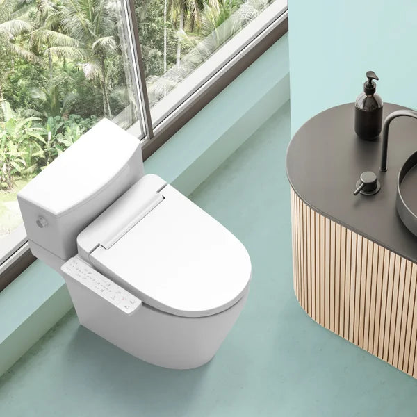VOVO Elongated Electronic Smart Bidet Toilet Seat