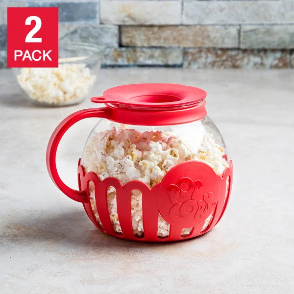 Micro-Pop Microwave Popcorn Maker, 2.8 L (3 qt.), 2-pack