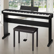 Casio Ultra Compact CSF-10 88 Note Digital Piano Bundle with Bench