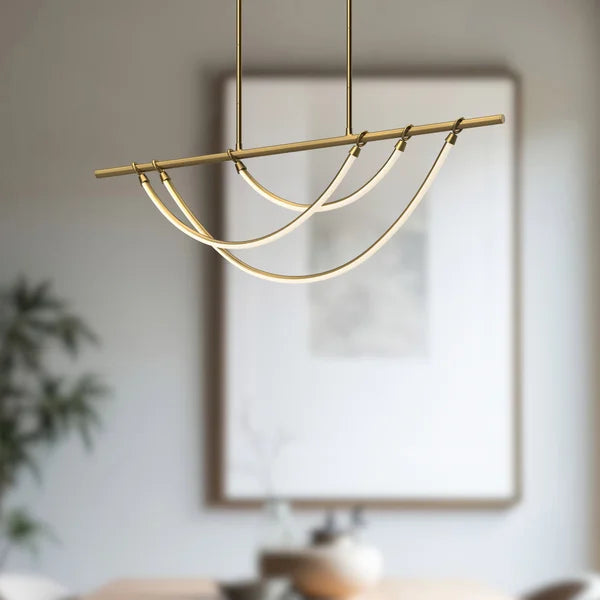Light & Modern Bella 48 in. Linear Pendant