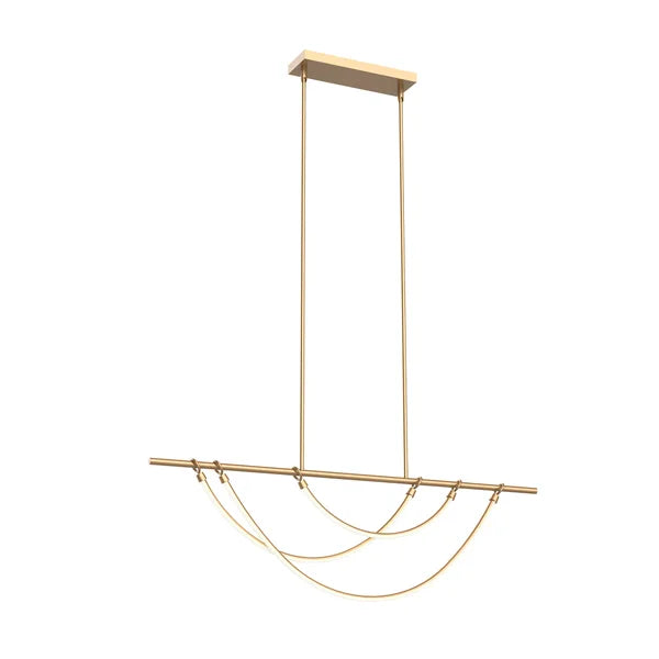Light & Modern Bella 48 in. Linear Pendant