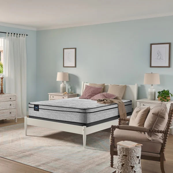 Sealy Essentials Cale Plush Mattress or Set