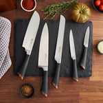 Lagostina Bronze Elegance Stainless Steel Knife Set, 6-piece