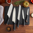 Lagostina Bronze Elegance Stainless Steel Knife Set, 6-piece