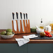 Lagostina Bronze Elegance Stainless Steel Knife Set, 6-piece