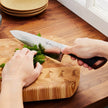 Lagostina Bronze Elegance Stainless Steel Knife Set, 6-piece