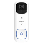 Lorex 2K Battery Video Doorbell with Wi-Fi Chimebox