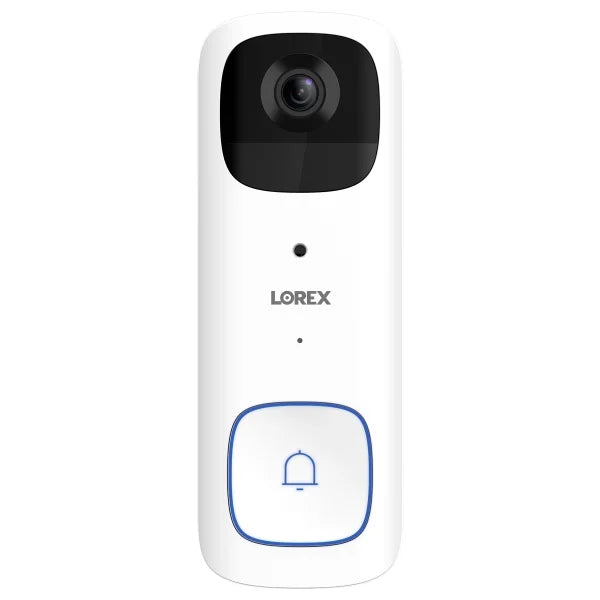 Lorex 2K Battery Video Doorbell with Wi-Fi Chimebox
