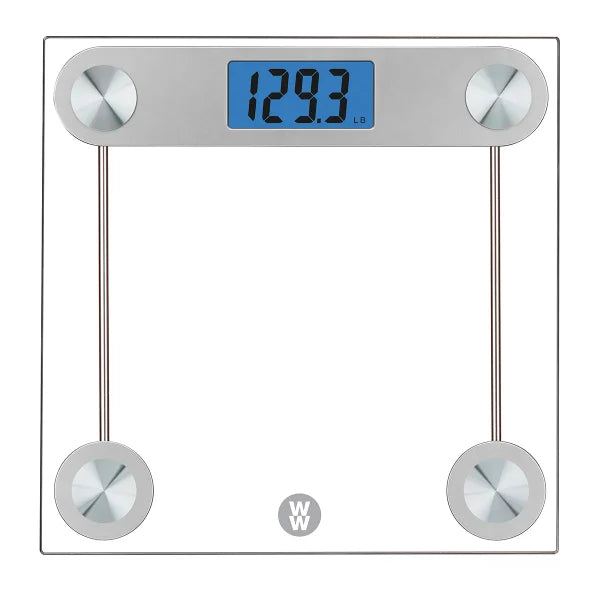 Weight Watchers Digital Glass Scale with Blue Backlight