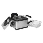 Kenmore 4 L (4.23 qt.) Basket Deep Fryer, Stainless Steel