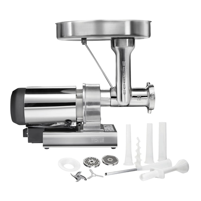 Weston Butcher Series #22 Meat Grinder and Sausage Stuffer