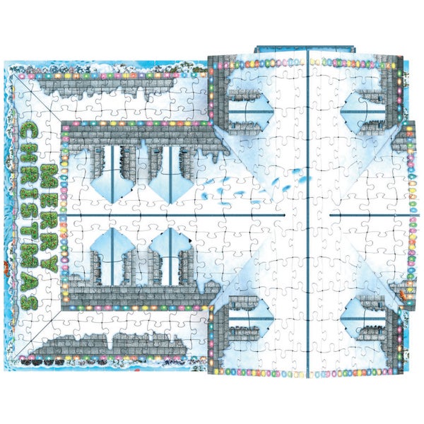 Eurographics 3D Christmas House 1100 Piece Puzzle