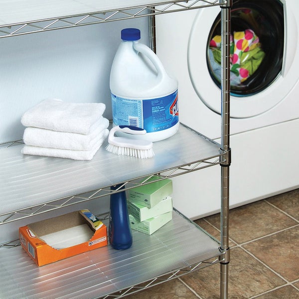 Smart Design 45.7 cm x 6.1 m (18 in. x 20 ft.) EVA Shelf Liner, 2-pack