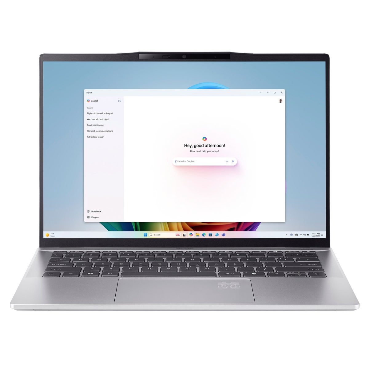 Acer Swift 14 AI Copilot+ PC 14-in. Touchscreen Laptop, AMD Ryzen AI 9 365 – 32GB RAM, 1TB SSD