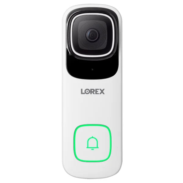 Lorex 4K Wired Video Doorbell with Wi-Fi Chimebox