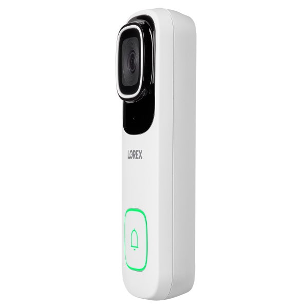 Lorex 4K Wired Video Doorbell with Wi-Fi Chimebox