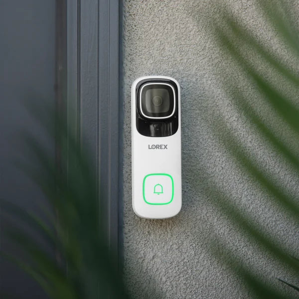 Lorex 4K Wired Video Doorbell with Wi-Fi Chimebox