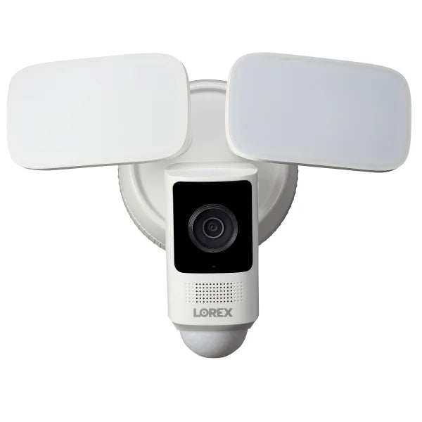 Lorex 4K Wired Video Doorbell with 2K Floodlight Wi-Fi Camera