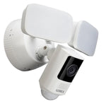Lorex 4K Wired Video Doorbell with 2K Floodlight Wi-Fi Camera
