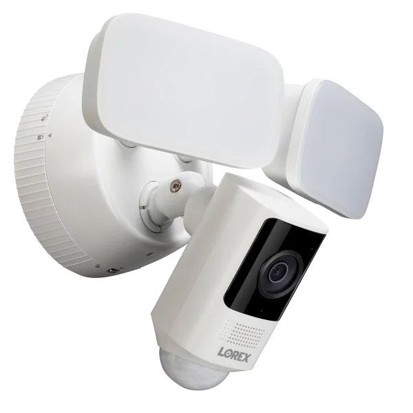 Lorex 4K Wired Video Doorbell with 2K Floodlight Wi-Fi Camera
