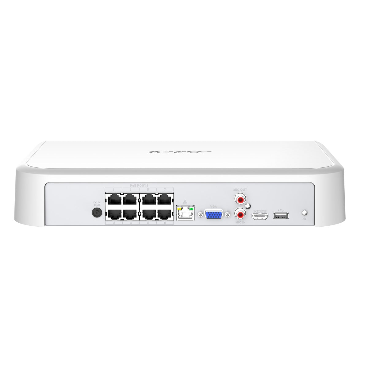 Lorex Fusion 4K+ 16-Channel 2TB NVR System with Two 180° Panoramic Cameras