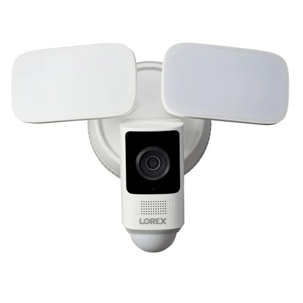 Lorex 2K Floodlight Wi-Fi Camera with 4K Spotlight Wi-Fi Security Camera