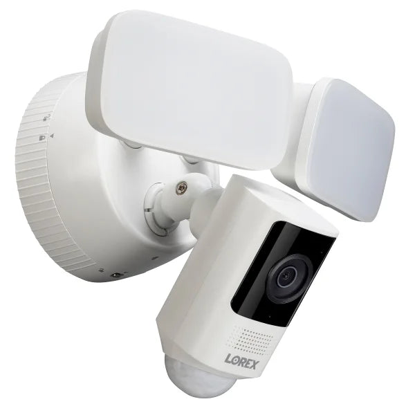 Lorex 2K Floodlight Wi-Fi Camera with 4K Spotlight Wi-Fi Security Camera