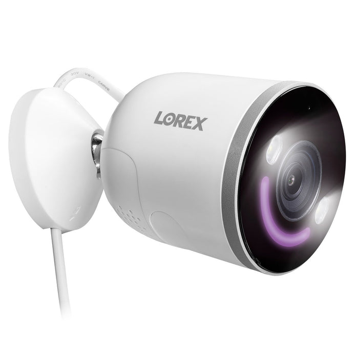 Lorex 2K Floodlight Wi-Fi Camera with 4K Spotlight Wi-Fi Security Camera
