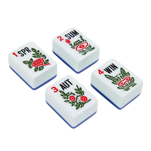 Mahjong Tile Set with Storage Tote