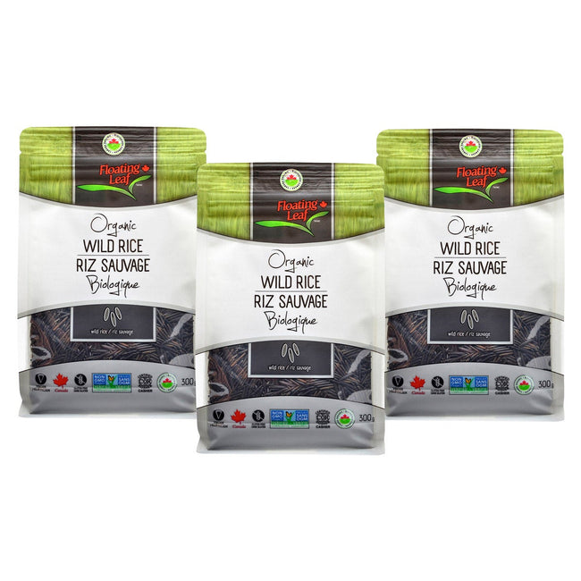 Floating Leaf Organic Wild Rice, 3 × 300 g