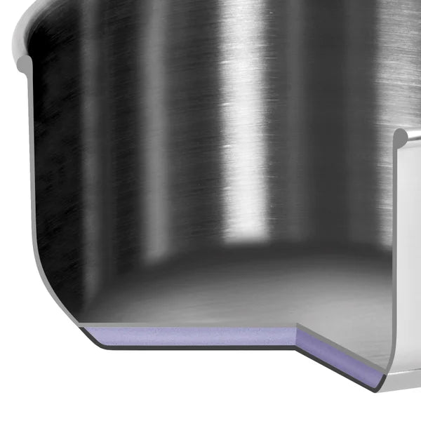 Lagostina Stainless Steel Sauté Pan with Lid, 28 cm (5 L)