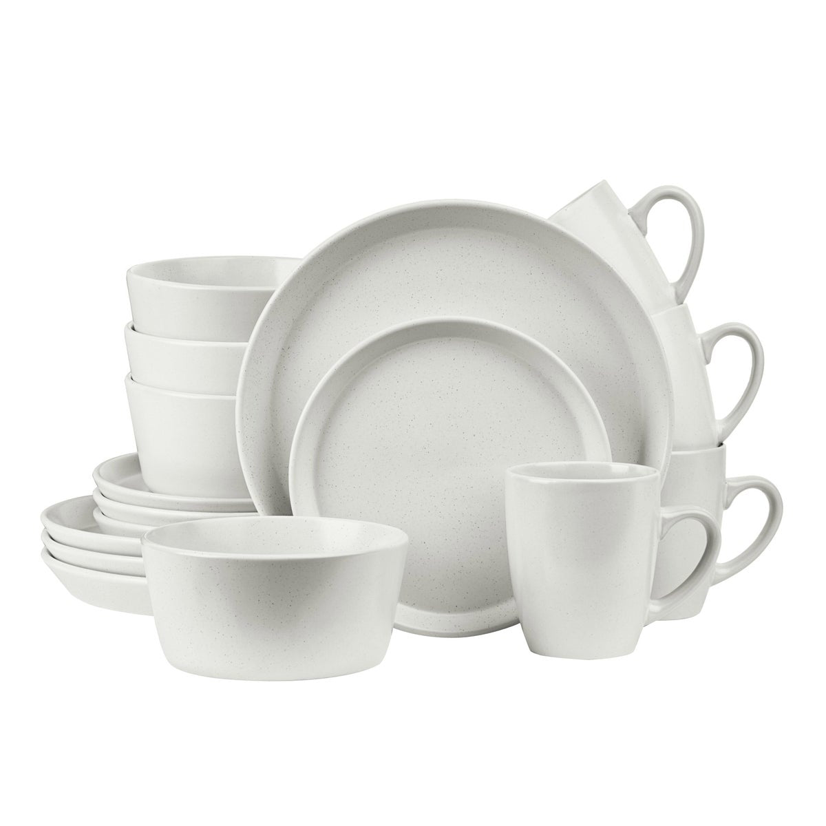 Stone Lain Albie Stoneware Dinnerware Set, 16-pieces