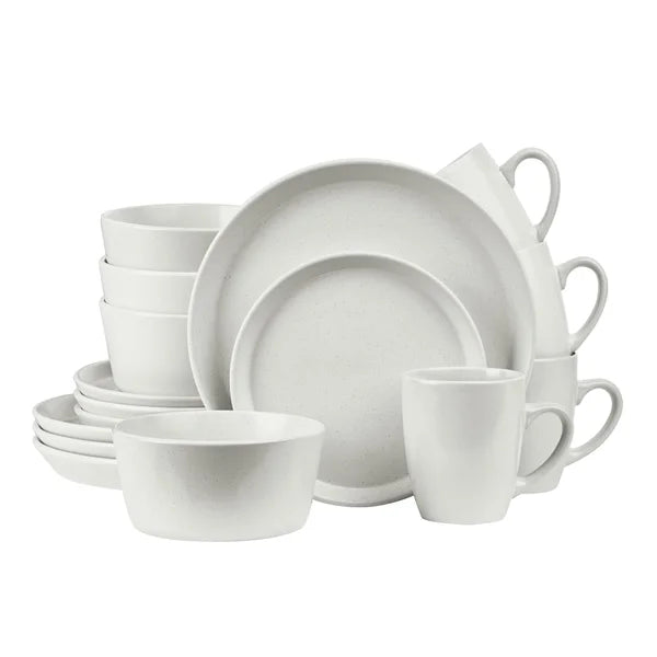 Stone Lain Albie Stoneware Dinnerware Set, 16-pieces