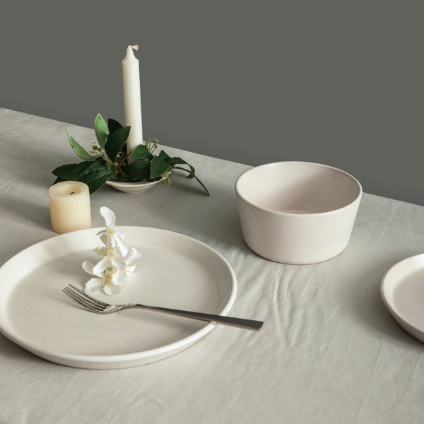 Stone Lain Albie Stoneware Dinnerware Set, 16-pieces