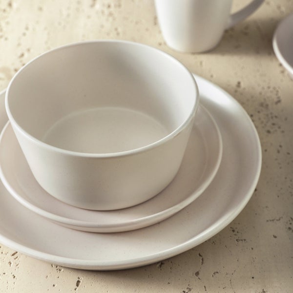 Stone Lain Albie Stoneware Dinnerware Set, 16-pieces