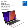 Gateway 15 by Acer 15.6-in Laptop, Intel Core 3 N355 – 16GB RAM, 512GB SSD