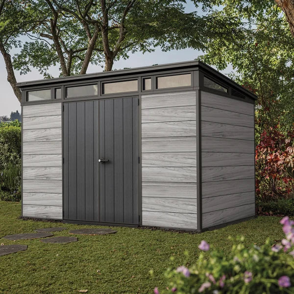 Keter DecoCoat 11 ft. x 7 ft. Shed