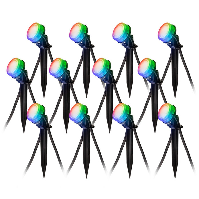 Enbrighten Vibe Wi-Fi LED Eternity Landscape Lights, 49.5 ft.