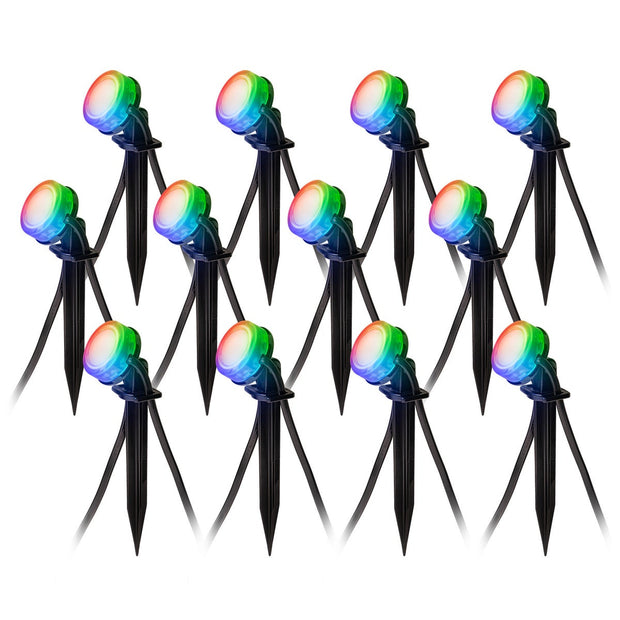 Enbrighten Vibe Wi-Fi LED Eternity Landscape Lights, 49.5 ft.