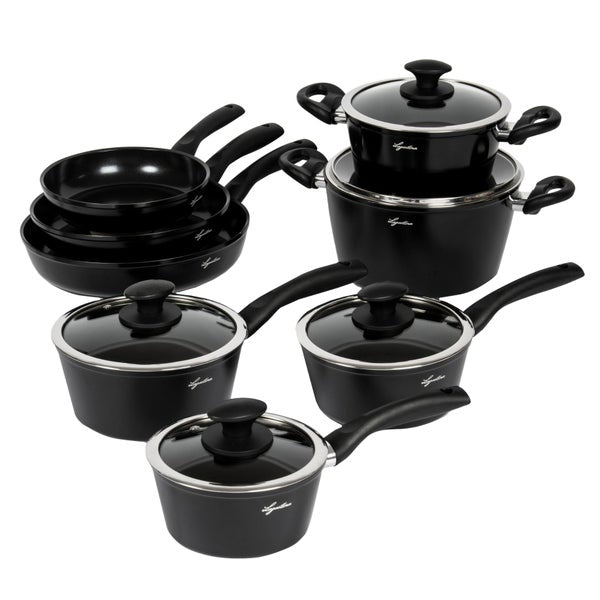 Lagostina Endura Ceramic Non-stick Cookware Set, 13-pieces